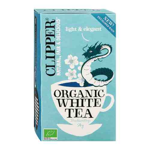 Чай Clipper белый Organic 20 пакетиков по 1.7 г арт. 3398436