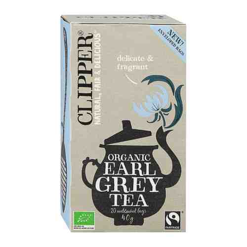 Чай Clipper Earl Grey черный байховый Organic с ароматом бергамота 20 пакетиков по 2 г арт. 3398427