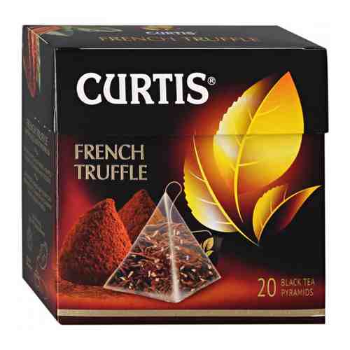 Чай Curtis French Truffle черный листовой 20 пирамидок по 1.8 г арт. 3377729