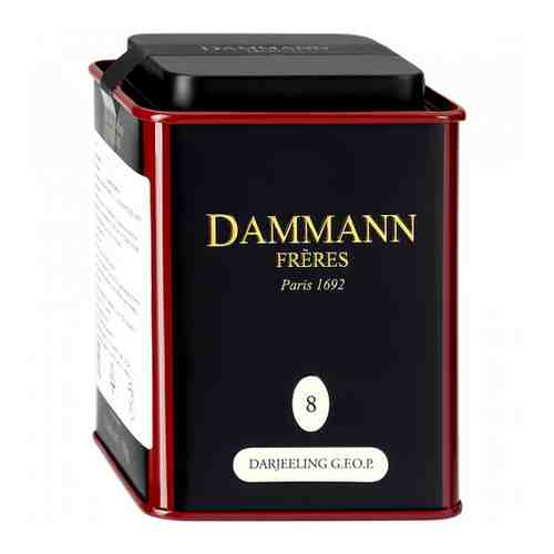 Чай Dammann Darjeeling G.F.O.R. черный листовой 100 г арт. 3361294