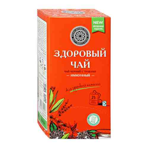 Чай ФЗП Здоровый с травами 25 пакетиков по 1.8 г арт. 3447243