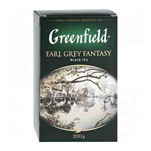 Чай Greenfield Earl Grey Fantasy черный листовой с ароматом бергамота 200 г арт. 3234990