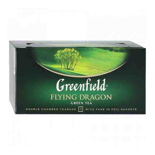 Чай Greenfield Flying Dragon зеленый 25 пакетиков по 2 г арт. 3073238