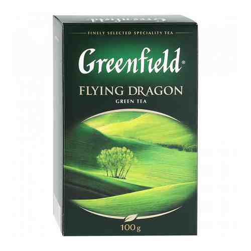 Чай Greenfield Flying Dragon зеленый крупнолистовой 100 г арт. 3073179