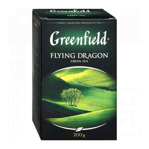 Чай Greenfield Flying Dragon зеленый крупнолистовой 200 г арт. 3235048