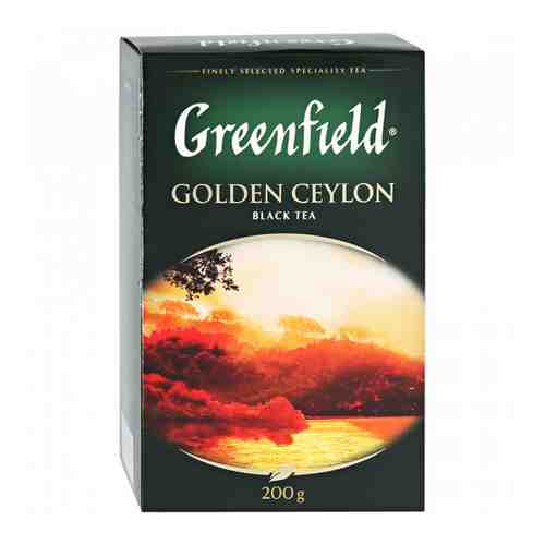 Чай Greenfield Golden Ceylon черный листовой 200 г арт. 3234988