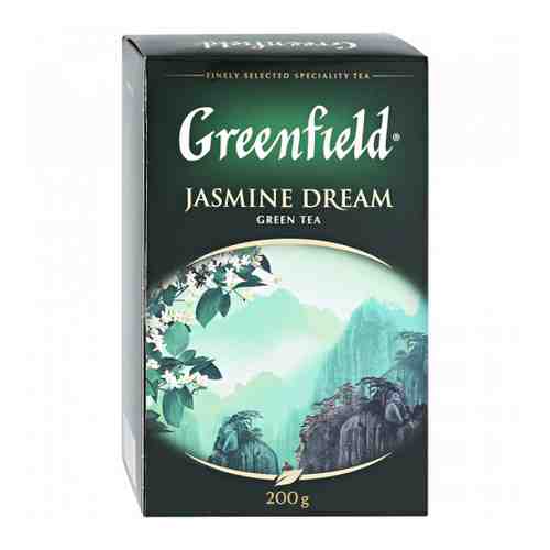 Чай Greenfield Jasmine Dream зеленый листовой с ароматом жасмина 200 г арт. 3310199