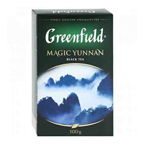 Чай Greenfield Magic Yunnan черный листовой 100 г арт. 3334185
