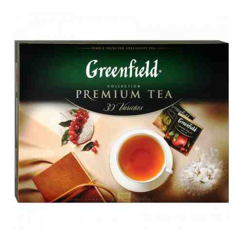 Чай Greenfield Premium Tea Collection 30 вкусов по 4 пакетика 211.2 г арт. 3318021