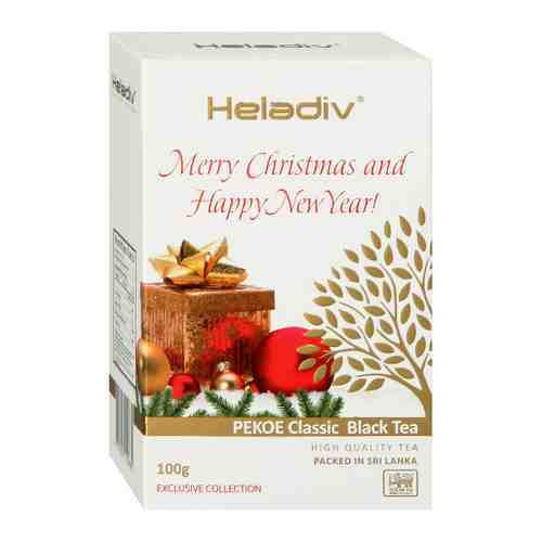 Чай Heladiv Christmas Pekoe черный листовой 100 г арт. 3499537