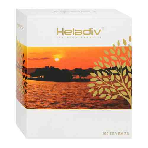 Чай Heladiv Standard Black черный 100 пакетиков по 2 г арт. 3499556