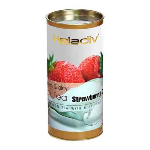 Чай Heladiv Strawberry Cream Клубника со сливками черный листовой 100 г арт. 3499592