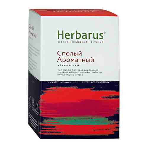 Чай Herbarus Спелый Ароматный черный листовой 85 г арт. 3410533