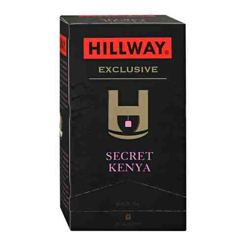 Чай Hillway Secret Kenya черный 25 пакетиков по 2 г арт. 3408886