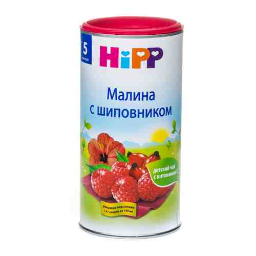 Чай HiPP детский малина шиповник с 5-ти месяцев 200 г арт. 3389081