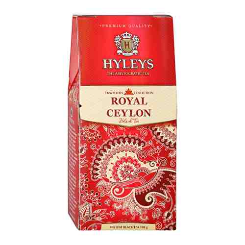Чай Hyleys Royal Ceylon черный крупнолистовой 100 г арт. 3385803