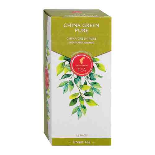 Чай Julius Meinl Китайский зеленый 25 пакетиков по 1.7 г арт. 3402497