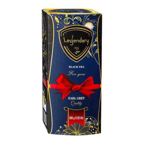Чай Legendary breakthrough PEKOE EARL GREY черный крупнолистовой 200 г арт. 3510585