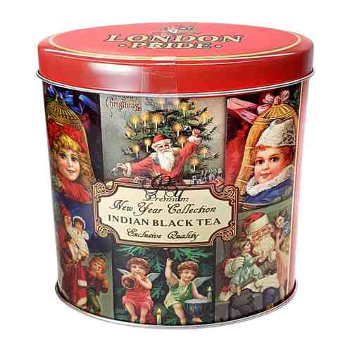 Чай London Pride черный Новогодний Овал байховый листовой 100 г арт. 3488159