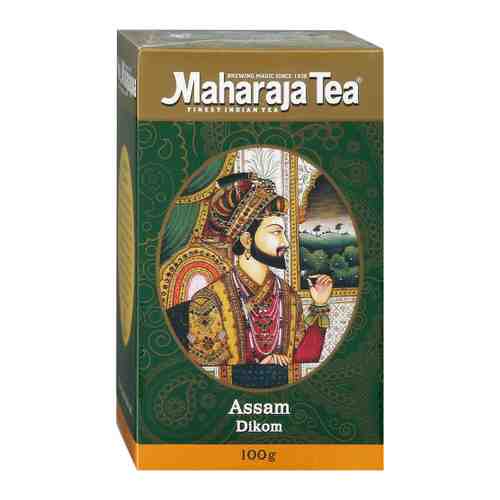 Чай Махараджа Ассам Диком черный листовой 100 г арт. 3408354