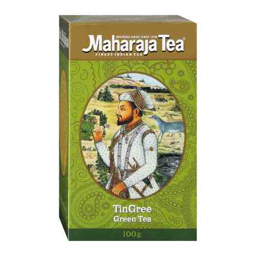 Чай Махараджа Ассам Тингри зеленый листовой 100 г арт. 3408355