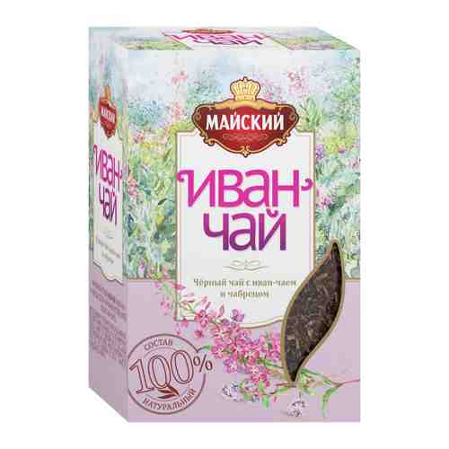 Чай Майский Иван-чай черный листовой с чабрецом 75 г арт. 3375286