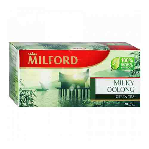 Чай Milford Milky Oolong зеленый 20 пакетиков по 1.75 г арт. 3164083