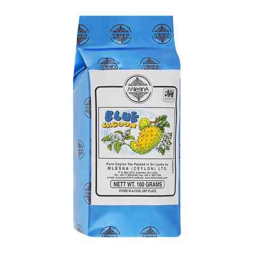 Чай Mlesna Blue Lagoon черный с ароматом саусэпа бергамота и жасмина 100 г арт. 3456400