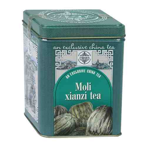 Чай Mlesna Moli Xianzi зеленый китайский с цветками жасмина и хризантемы 200 г арт. 3456383