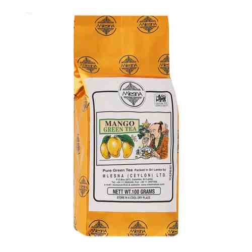 Чай Mlesna зеленый с ароматом манго 100 г арт. 3456395