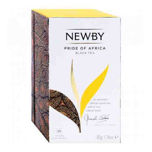 Чай Newby African Pride черный 25 пакетиков по 2 г арт. 3171065