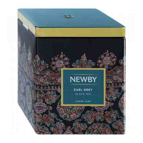 Чай Newby Earl Grey черный листовой с бергамотом 125 г арт. 3356334