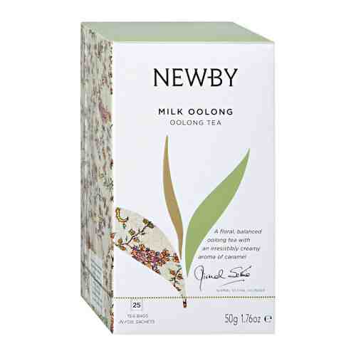 Чай Newby Молочный Улонг 25 пакетиков по 2 г арт. 3459406