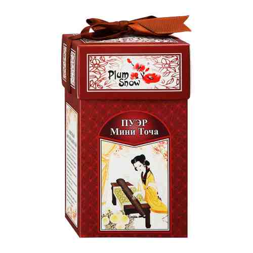 Чай Plum Snow листовой Пуэр Мини Точа 100 г арт. 3477661