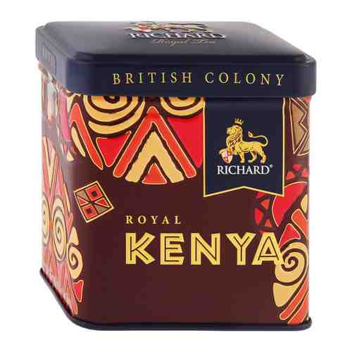 Чай Richard British Colony Royal Kenya черный крупнолистовой 50 г арт. 3381816