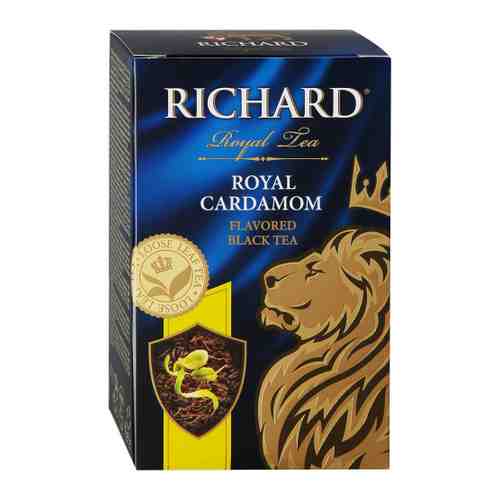 Чай Richard Royal Cardamom черный листовой гранулированный с ароматом бергамота 90 г арт. 3381837