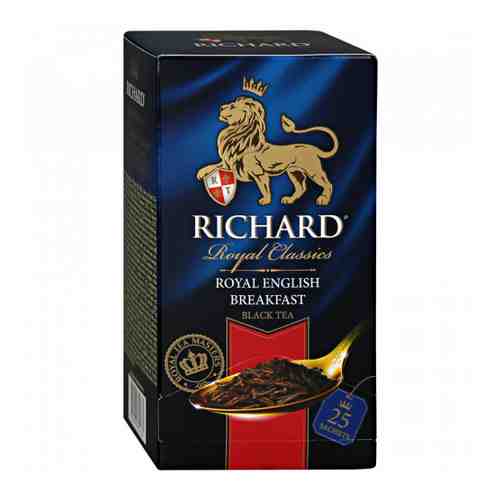 Чай Richard Royal English Breakfast черный 25 пакетиков по 2 г арт. 3366648