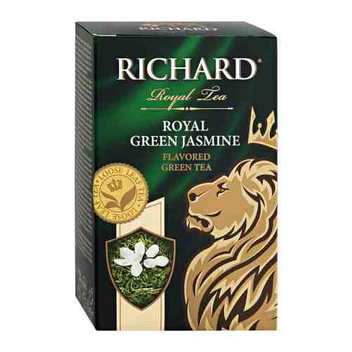Чай Richard Royal Green Jasmine зеленый листовой с ароматом жасмина 90 г арт. 3381838