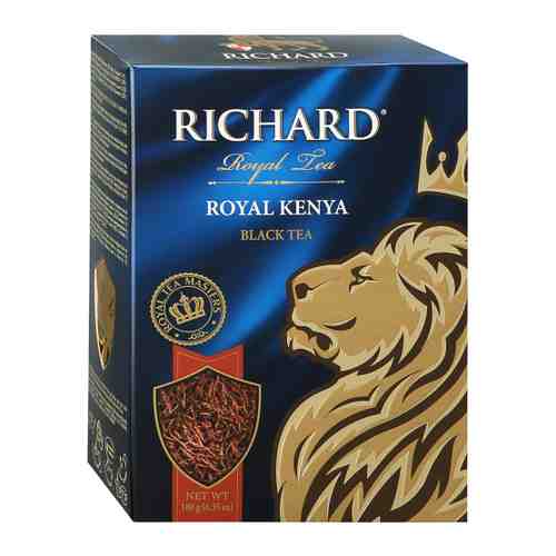 Чай Richard Royal Kenya черный крупнолистовой 180 г арт. 3481217