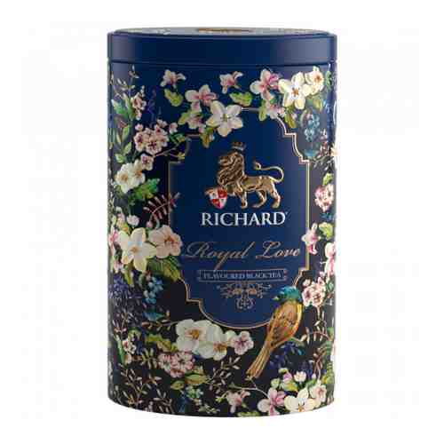 Чай Richard Royal Love черный листовой с ароматом бергамота и ванили 80 г арт. 3364834