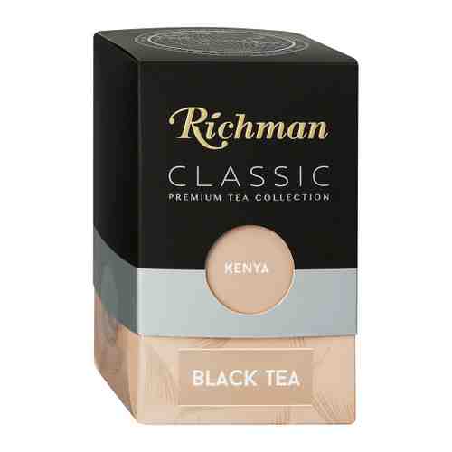 Чай Richman Flowery Оrange Pekoe черный крупнолистовой стандарт 100 г арт. 3471721