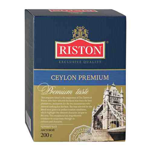 Чай Riston OP Premium Tea черный листовой 200 г арт. 3088314