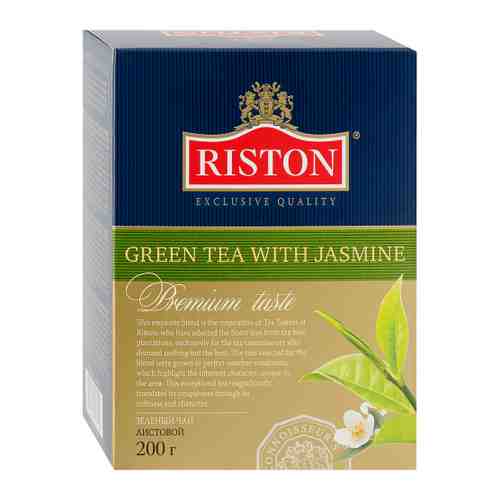 Чай Riston With Jasmine зеленый крупнолистовой с жасмином 200 г арт. 3115919