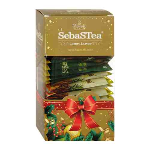 Чай SebaSTea Коллекция Winter AssorTea Gold 5 вкусов по 5 пакетиков 40 г арт. 3416522
