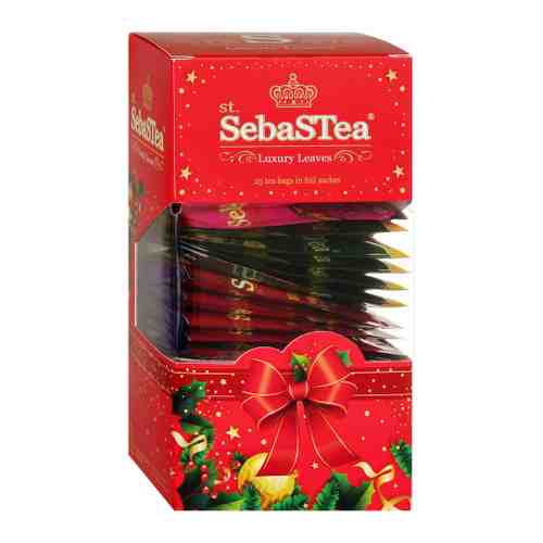 Чай SebaSTea Коллекция Winter AssorTea Red 5 вкусов по 5 пакетиков 40 г арт. 3416523