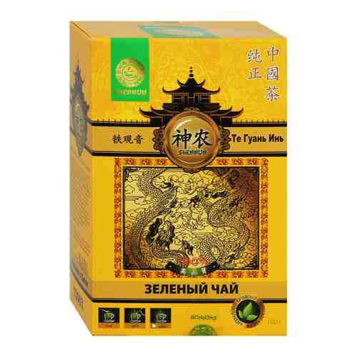 Чай Shennun Те Гуань Инь зеленый крупнолистовой 100 г арт. 3394345