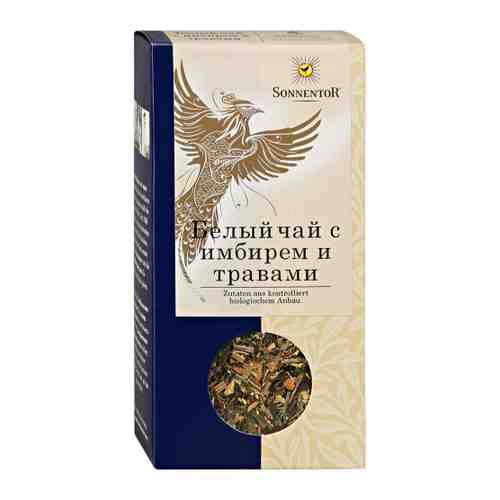 Чай Sonnentor белый листовой с имбирем и травами 70 г арт. 3379114