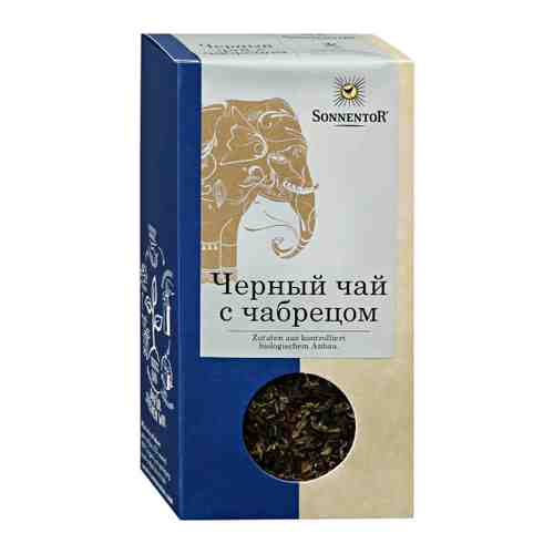 Чай Sonnentor черный с чабрецом 90 г арт. 3461505