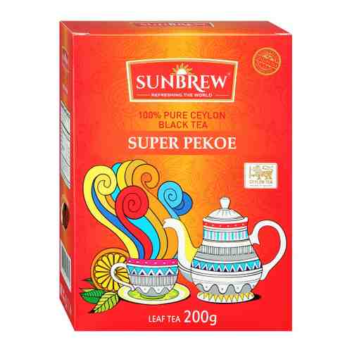 Чай Sunbrew Super Pekoe черный 200 г арт. 3498207