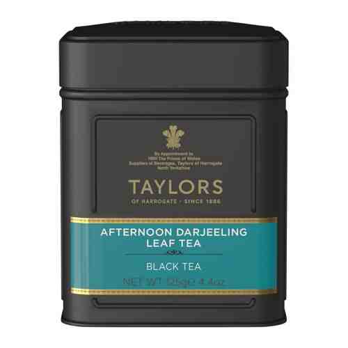 Чай Taylors Afternoon Darjeeling Leaf Tea черный листовой 125 г арт. 3366582